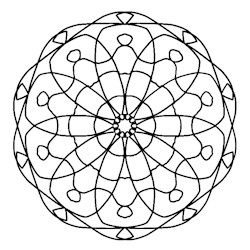 MDLNL01 50 Mandala Kleurplaten - Deel 1 - Afbeelding 3