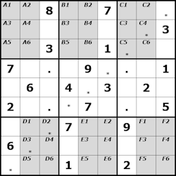 USVNL18 Uitdagende Reken Sudoku 02: Zes optellingen van twee tientallen - Afbeelding 2